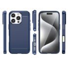 iPhone 16 Pro Tok - Carbon Case - Kék