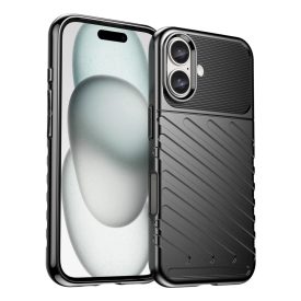iPhone 16 Plus Tok - Thunder Case - Fekete iPhone 16 Plus Tok - Thunder Case - Fekete
