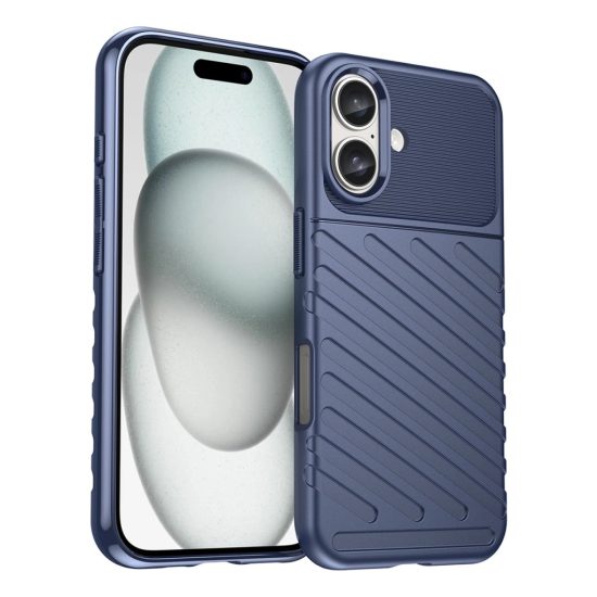 iPhone 16 Tok - Thunder Case - Kék