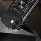 iPhone 16 Tok - Hybrid Armor Camshield - Fekete