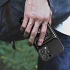 iPhone 16 Pro Tok - Hybrid Armor Camshield - Fekete