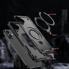 iPhone 16 Tok - Hybrid Armor Trendy - Fekete