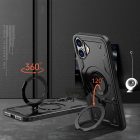 iPhone 16 Tok - Hybrid Armor Trendy - Fekete