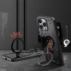 iPhone 16 Pro Tok - Hybrid Armor Trendy - Fekete