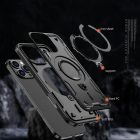 iPhone 16 Pro Max Tok - Hybrid Armor Trendy - Fekete