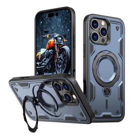 iPhone 16 Pro Tok - Hybrid Armor Trendy - Kék