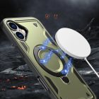 iPhone 16 Tok - Hybrid Armor Trendy - Zöld