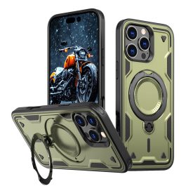 iPhone 16 Pro Tok - Hybrid Armor Trendy - Zöld