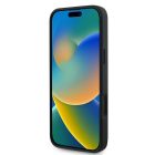 iPhone 16 Plus Tok - Guess 4G Ring Classic Logo MagSafe - Fekete