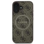 iPhone 16 Plus Tok - Guess 4G Ring Classic Logo MagSafe - Barna
