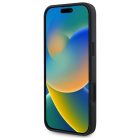 iPhone 16 Tok - Guess 4G Ring Classic Logo MagSafe - Fekete