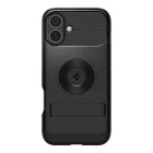 iPhone 16 Tok - Spigen Slim Armor MagFit - Fekete