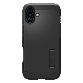 iPhone 16 Tok - Spigen Tough Armor MagFit - Fekete iPhone 16 Tok - Spigen Tough Armor MagFit - Fekete