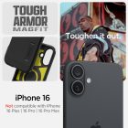 iPhone 16 Tok - Spigen Tough Armor MagFit - Fekete