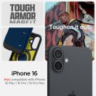 iPhone 16 Tok - Spigen Tough Armor MagFit - Navy Blue