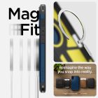 iPhone 16 Tok - Spigen Tough Armor MagFit - Navy Blue