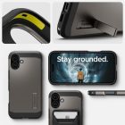 iPhone 16 Tok - Spigen Tough Armor MagFit - Gunmetal