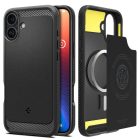 iPhone 16 Tok - Spigen Rugged Armor MagFit - Fekete