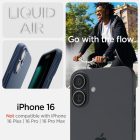 iPhone 16 Tok - Spigen Liquid Air - Kék