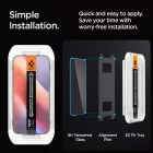 iPhone 16 Pro Kijelzővédő Üvegfólia - Spigen Glas.tR EZ Fit