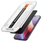 iPhone 16 Pro / 17 / 17 Pro Kijelzővédő Üvegfólia - Spigen Glas.tR EZ Fit Privacy x 2 db