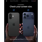 iPhone 16 Pro / 17 / 17 Pro Kijelzővédő Üvegfólia - Spigen Glas.tR EZ Fit Privacy x 2 db