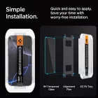 iPhone 16 Pro / 17 / 17 Pro Kijelzővédő Üvegfólia - Spigen Glas.tR EZ Fit Privacy x 2 db