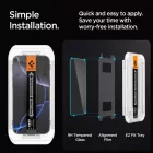 iPhone 16 Pro / 17 / 17 Pro Kijelzővédő Üvegfólia - Spigen Glas.tR EZ Fit x 2 db