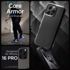 iPhone 16 Pro Tok - Spigen Core Armor - Fekete