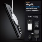 iPhone 16 Pro Tok - Spigen Ultra Hybrid MagFit - Matt Fekete