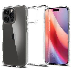 iPhone 16 Pro Tok - Spigen Ultra Hybrid - Átlátszó iPhone 16 Pro Tok - Spigen Ultra Hybrid - Átlátszó