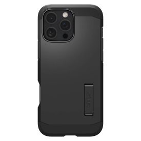 iPhone 16 Pro Tok - Spigen Tough Armor MagFit - Fekete iPhone 16 Pro Tok - Spigen Tough Armor MagFit - Fekete