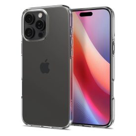 iPhone 16 Pro Tok - Spigen Liquid Crystal - Átlátszó iPhone 16 Pro Tok - Spigen Liquid Crystal - Átlátszó