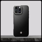 iPhone 16 Pro Tok - Spigen Enzo Aramid MagFit - Fekete
