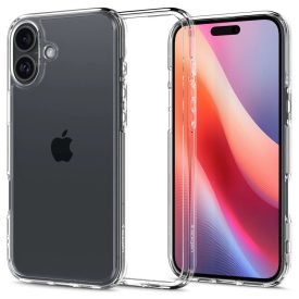 iPhone 16 Plus Tok - Spigen Ultra Hybrid - Átlátszó iPhone 16 Plus Tok - Spigen Ultra Hybrid - Átlátszó