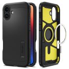 iPhone 16 Plus Tok - Spigen Tough Armor MagFit - Fekete
