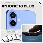 iPhone 16 Plus Tok - Spigen Tough Armor MagFit - Fekete