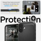 iPhone 16 Plus Tok - Spigen Rugged Armor MagFit - Fekete