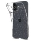 iPhone 16 Plus Tok - Spigen Liquid Crystal - Átlátszó-Ezüst