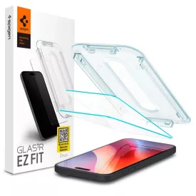   iPhone 16 Pro Max / 17 Pro Max Kijelzővédő Üvegfólia - Spigen Glas.tR EZ Fit x 2 db