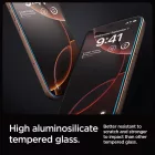 iPhone 16 Pro Max / 17 Pro Max Kijelzővédő Üvegfólia - Spigen Glas.tR EZ Fit x 2 db