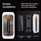 iPhone 16 Pro Max / 17 Pro Max Kijelzővédő Üvegfólia - Spigen Glas.tR EZ Fit x 2 db