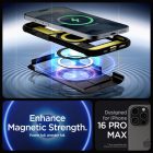 iPhone 16 Pro Max Tok - Spigen Slim Armor MagFit - Fekete