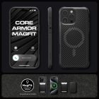 iPhone 16 Pro Max Tok - Spigen Core Armor MagFit - Fekete