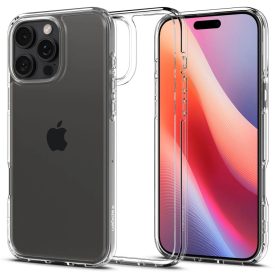 iPhone 16 Pro Max Tok - Spigen Ultra Hybrid - Átlátszó iPhone 16 Pro Max Tok - Spigen Ultra Hybrid - Átlátszó