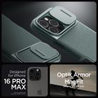 iPhone 16 Pro Max Tok - Spigen Optik Armor MagFit - Zöld
