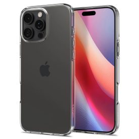 iPhone 16 Pro Max Tok - Spigen Liquid Crystal - Átlátszó iPhone 16 Pro Max Tok - Spigen Liquid Crystal - Átlátszó