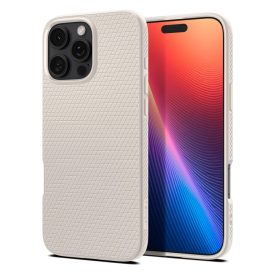 iPhone 16 Pro Max Tok - Spigen Liquid Air - Titán iPhone 16 Pro Max Tok - Spigen Liquid Air - Titán