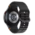 Samsung Galaxy Watch 4 / 5 / 5 Pro / 6 / 7 / FE Óraszíj - Tech-Protect Silicone Sport - Fekete