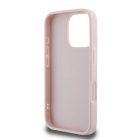 iPhone 16 Pro Max Tok - Guess Quilted Metal Logo - Pink